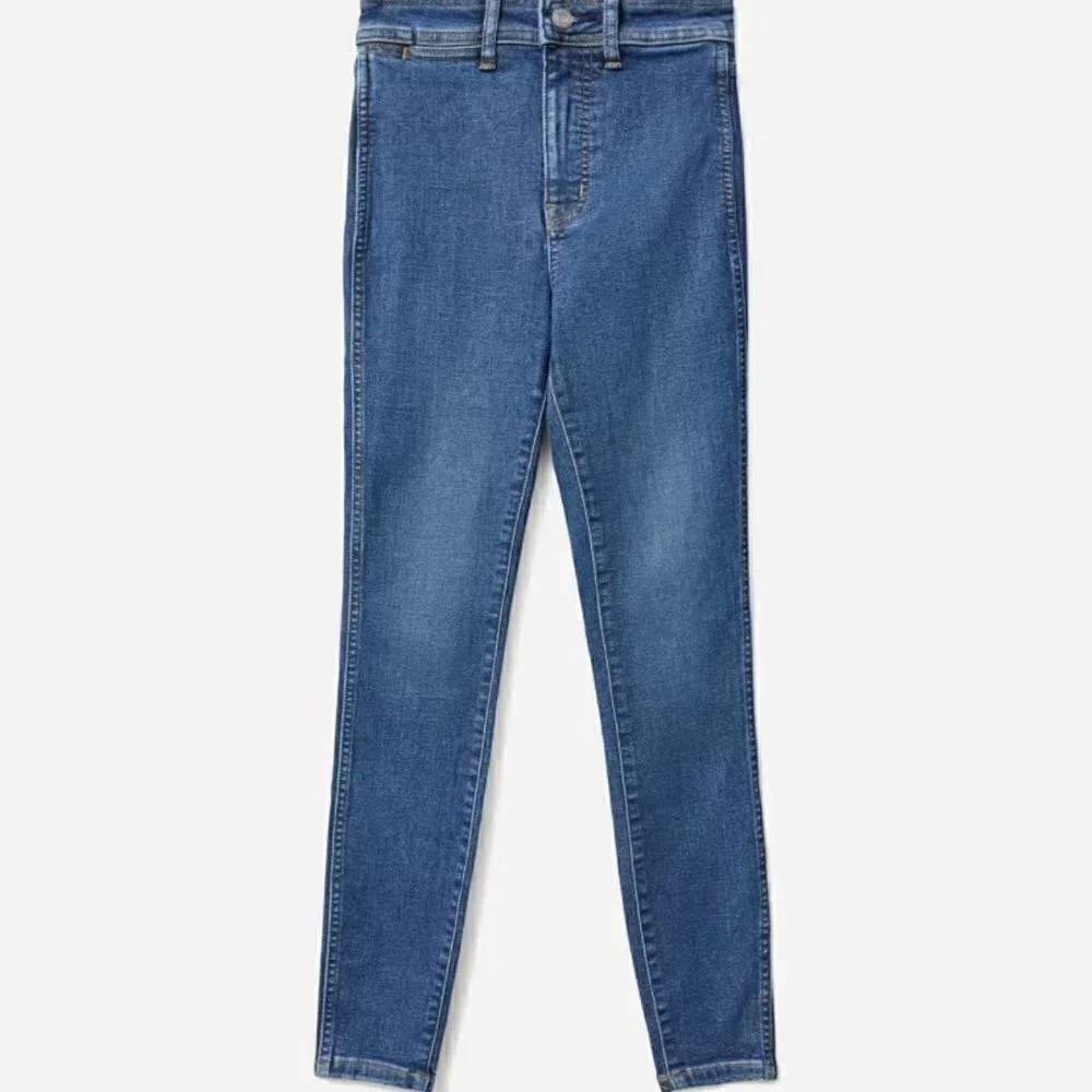NEW Everlane The Way-High Clean Front Skinny Jean in Blue - Size 27